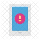 Mobile Error Exclamation Icon