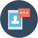 Mobile Chat Bubble Icon