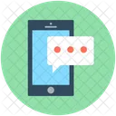 Mobile Chat Bubble Icon