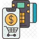 Mobile Payment Shopping Icon