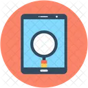 Mobile Search Magnifier Icon