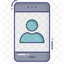 Mobile Account  Icon