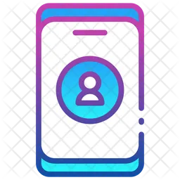 Mobile Account  Icon