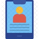 Mobile Account  Icon
