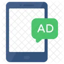 Mobile Ad Mobile Advertisement Digital Ad Icon