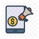 Mobile Phone Dollar Icon