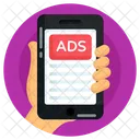 Phone Ads Mobile Ads Mobile Content Icon