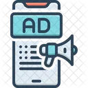 Mobile Ads Mobile Ads Icon