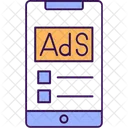 Mobile Ads Shopping Ads Mcommerce Icon