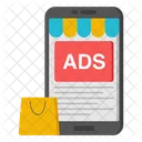 Mobile Ads Smartphone Ads Phone Ads Icon