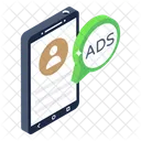 Mobile Ads Mobile Advertisement Mobile Campaign Icon