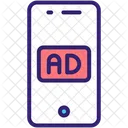 Mobile Advertisement  Icon