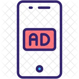 Mobile Advertisement  Icon