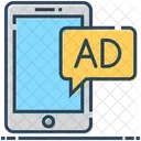 Mobile Advertisement Icon