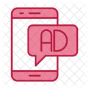 Mobile Advertising Promotion Icon