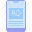 Mobile Advertising Marketing Advertising Icon