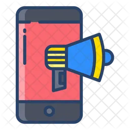 Mobile Advertising  Icon