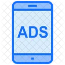 Mobile Advertising Ads Mobile Icon