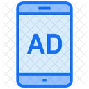 Mobile Advertising Mobile Media Icon