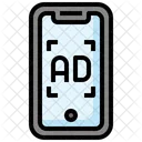 Mobile Advertising  Icon