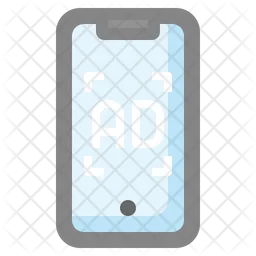 Mobile Advertising  Icon