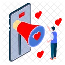 Mobile Advertising Advertising Promotion Icon