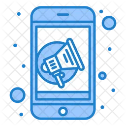 Mobile Advertising  Icon