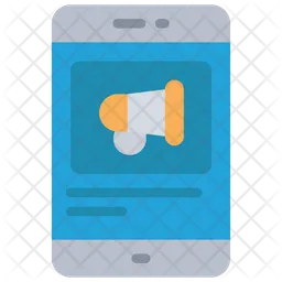 Mobile Advertising  Icon