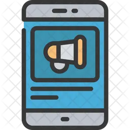 Mobile Advertising  Icon