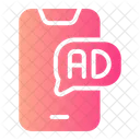 Mobile Advertising Content Social Icon