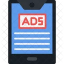 Mobile Advertising Advertising Marketing Icon