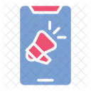 Mobile Advertising  Icon