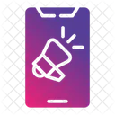 Mobile Advertising  Icon