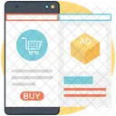 Mobile Advertising Smartphone Icon