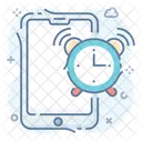 Mobile Alarm Mobile Clock Mobile Timer Icon