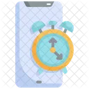 Clock Time Mobile Icon