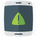 Mobile Alert Message Flat Icon Icon