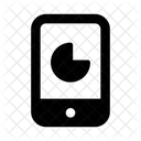 Mobile Analysen Online Daten Mobile Diagramme Symbol