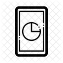 Analytik Diagramm Mobil Symbol