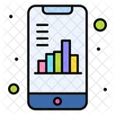 Mobile Analyse Mobile Analytics Mobiles Dokument Symbol