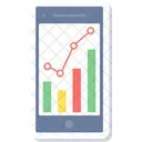 Mobile Analysis Analytics Mobile Icon