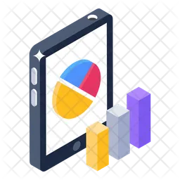 Mobile Analytics  Icon