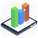 Online Analytics Mobile Analytics Business App Icon