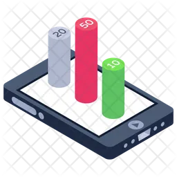 Mobile Analytics  Icon