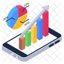 Online Data Data Analytics Pie Chart Icon