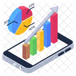 Mobile Analytics  Icon