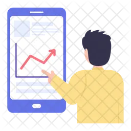 Mobile Analytics  Icon