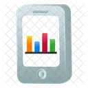 Mobile Analytics Mobile Infographic Mobile Statistics Icône