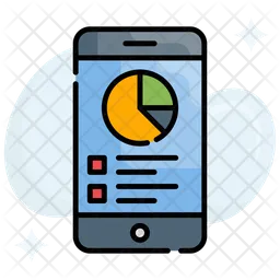 Mobile analytics  Icon