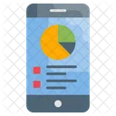 Mobile Analytics Online Data Icon